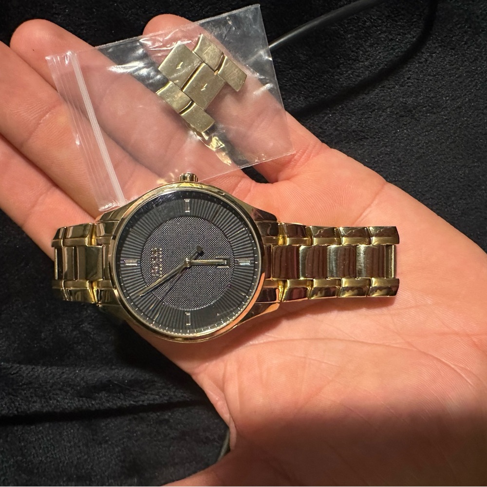 BOSS (Hugo Boss) Gold-Tone Black Dial